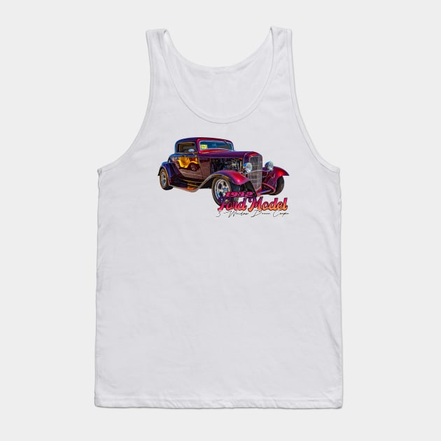 1932 Ford Model B 3 Window Coupe Tank Top by Gestalt Imagery